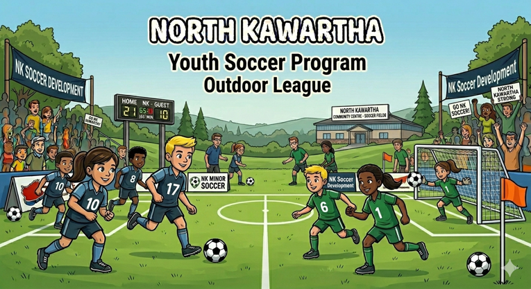Youth soccer image.